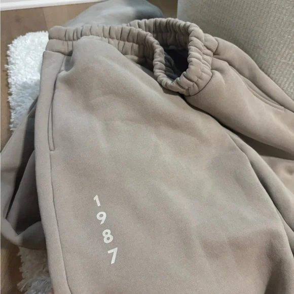 NWT 1987 Label 777 Zip up and Sweatpants Set in Nantucket Size Large L - Picture 3 of 16